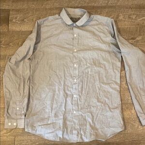 Topman Blue Dress Shirt Classic Style